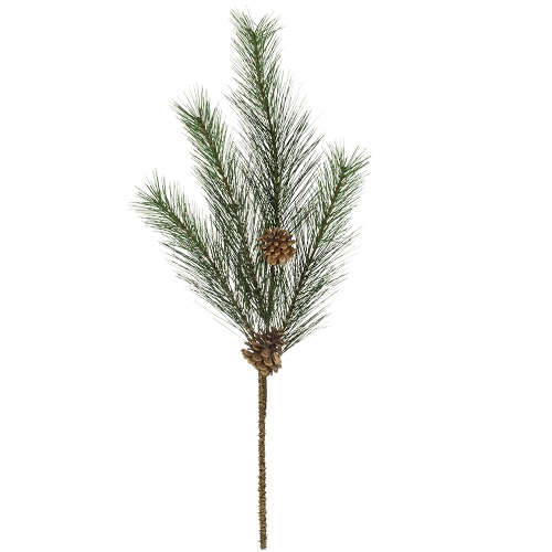 Tall Pine with Cones Spray - Artificial floral - Christmas pine  picks 